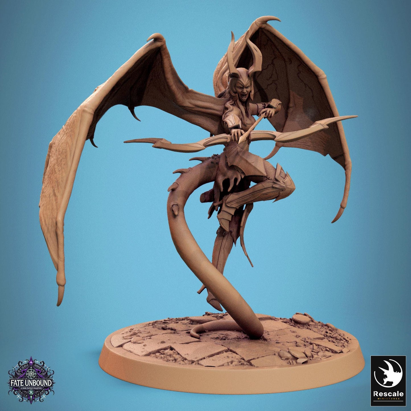 Female Cambions, Pack 1 | Aussie 3D Printed Miniatures and Terrain