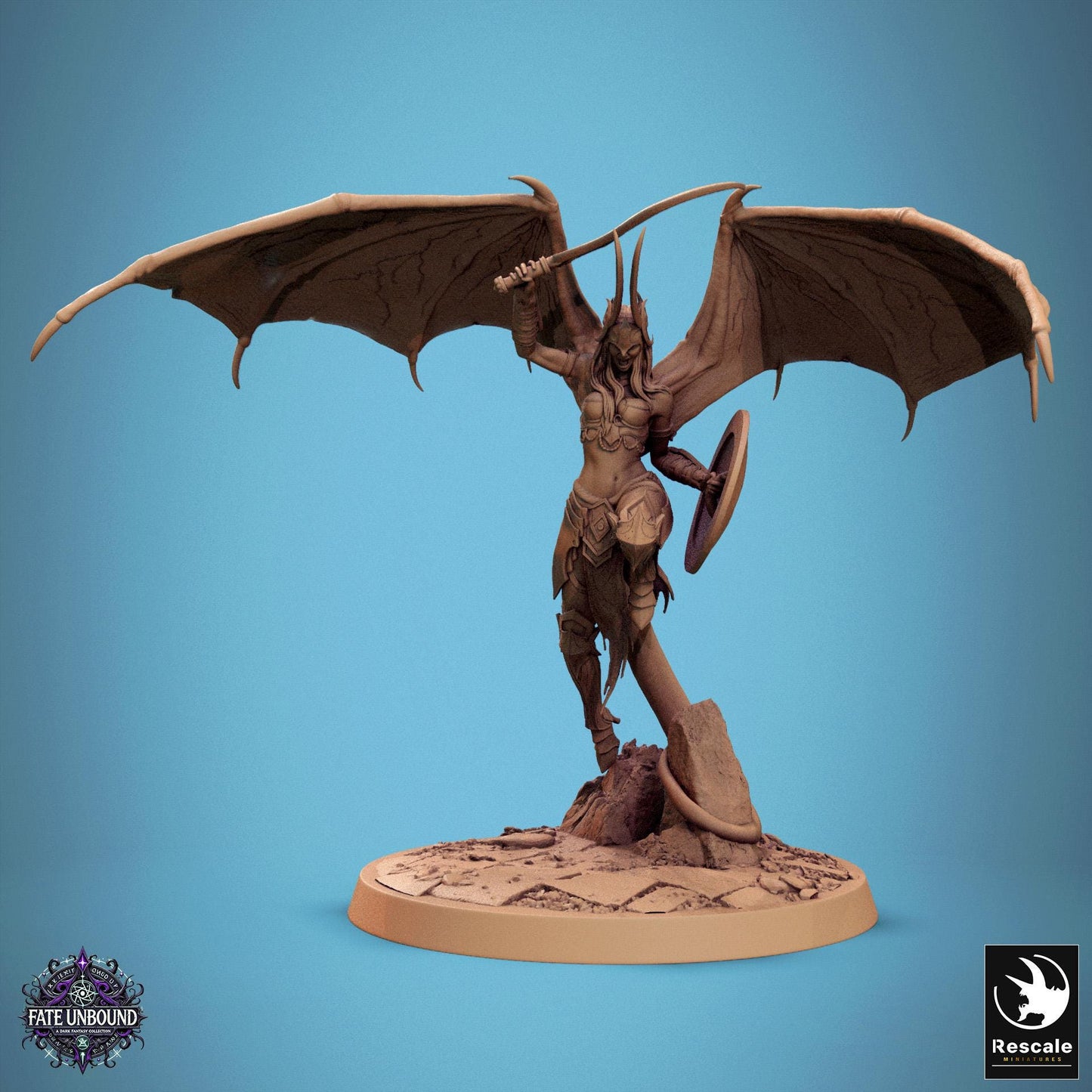 Female Cambions, Pack 2 | Aussie 3D Printed Miniatures and Terrain