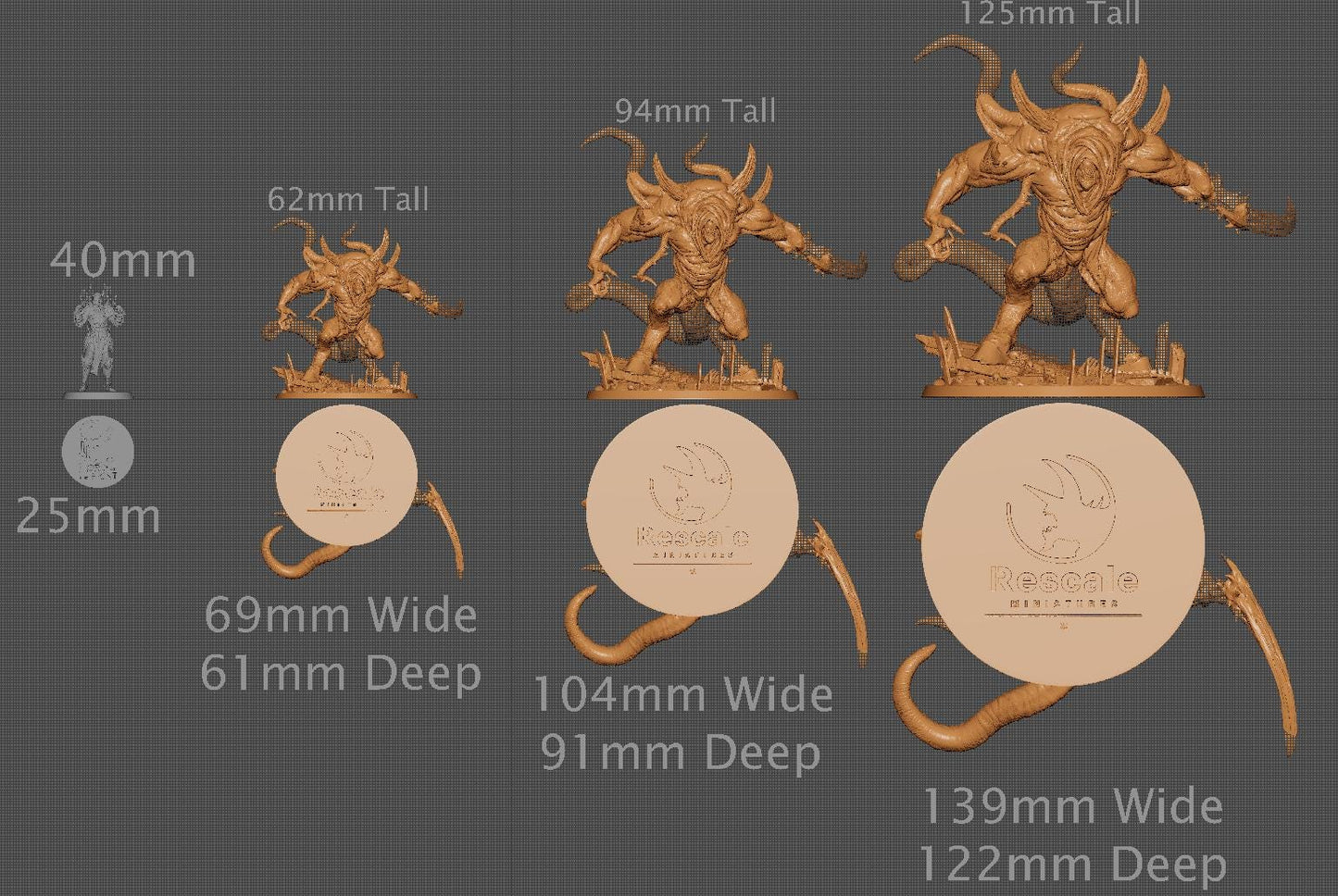 Nyarlock, The Monstrosity | Aussie 3D Printed Miniatures and Terrain