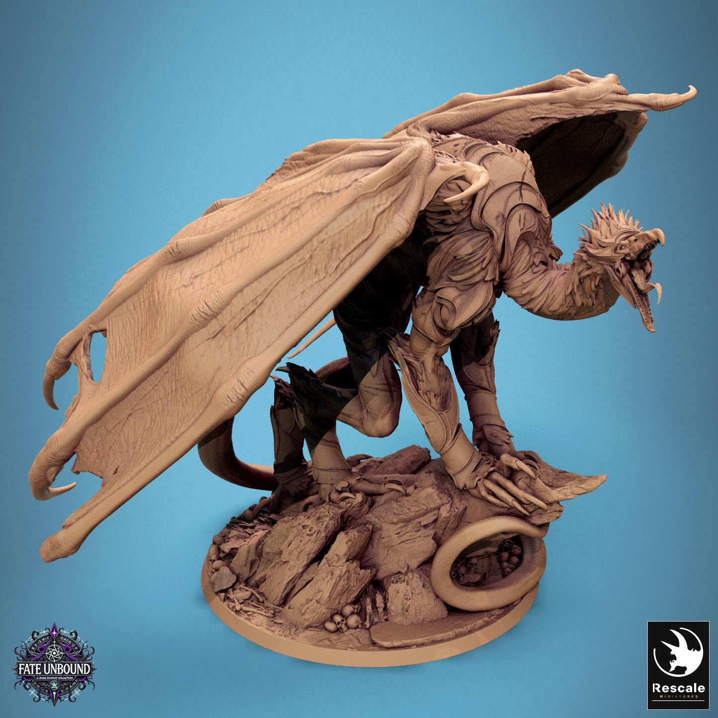 ZarKael, The Celestial Scourge | Aussie 3D Printed Miniatures and Terrain