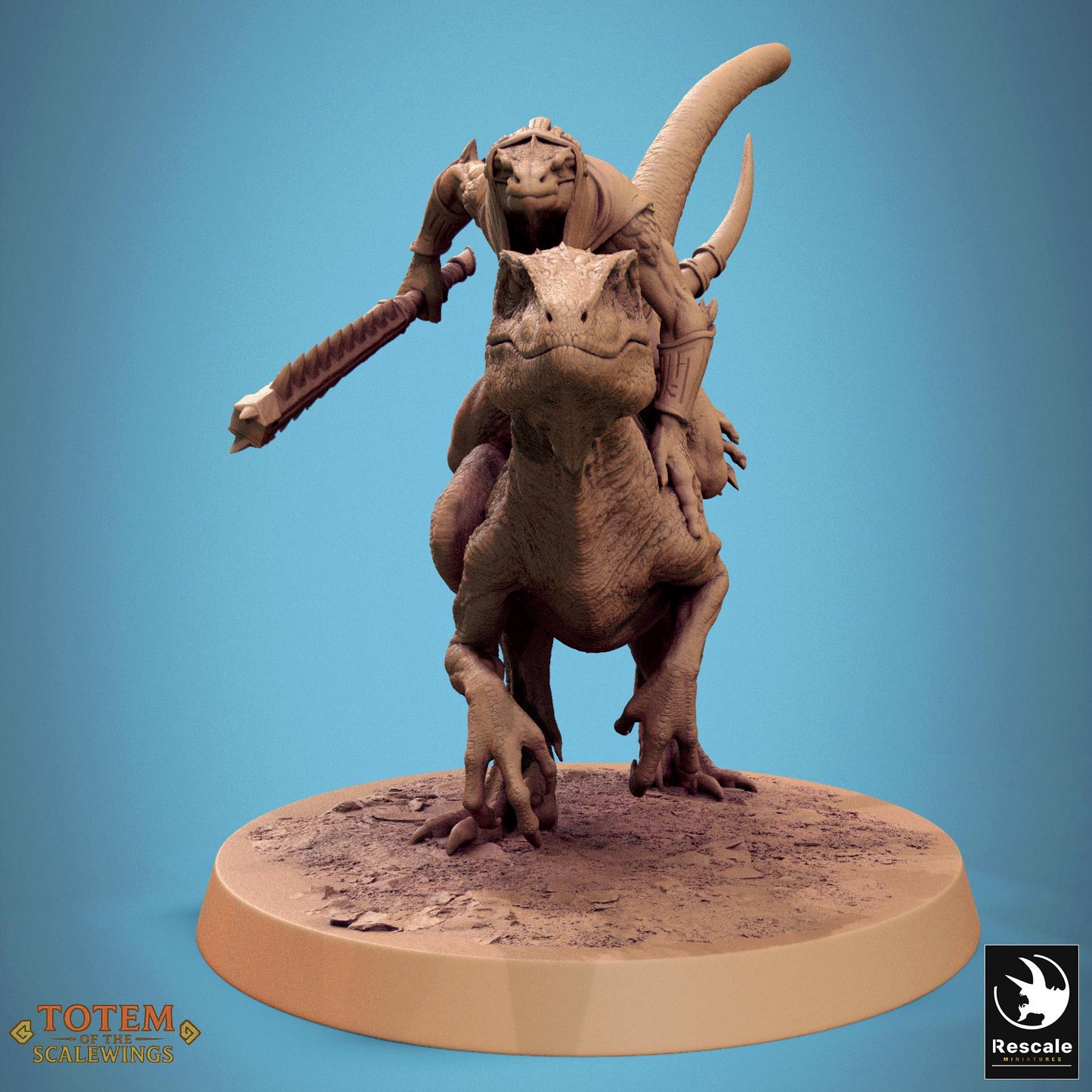 Velociraptor Riders | Aussie 3D Printed Miniatures and Terrain