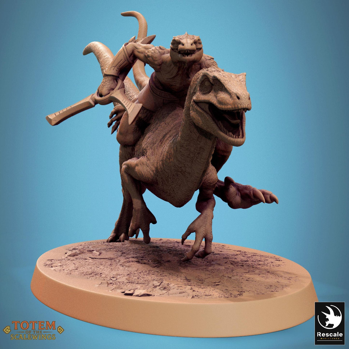 Velociraptor Riders | Aussie 3D Printed Miniatures and Terrain