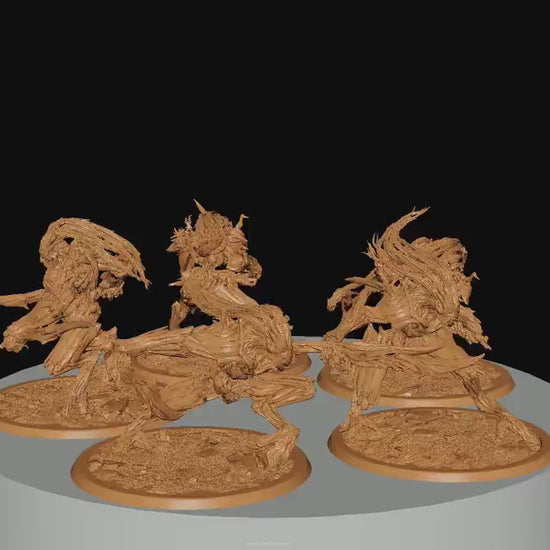 The Barkclad, Pack 2 | Aussie 3D Printed Miniatures and Terrain