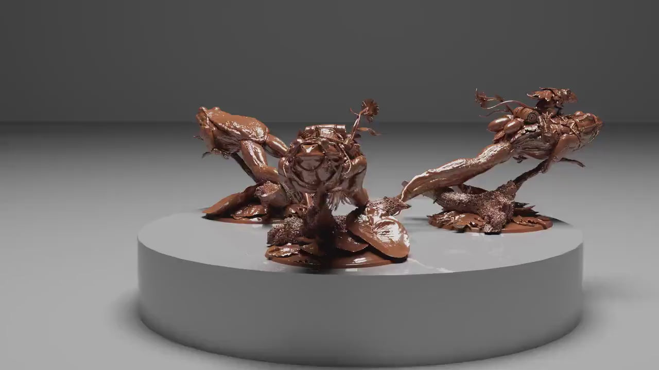 Mouse and Frog JUMP | Aussie 3D Printed Miniatures and Terrain
