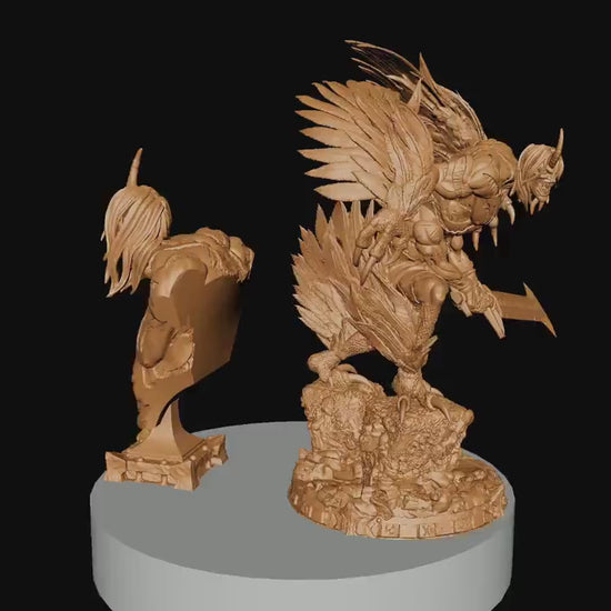 Champion of Wrath | Aussie 3D Printed Miniatures and Terrain