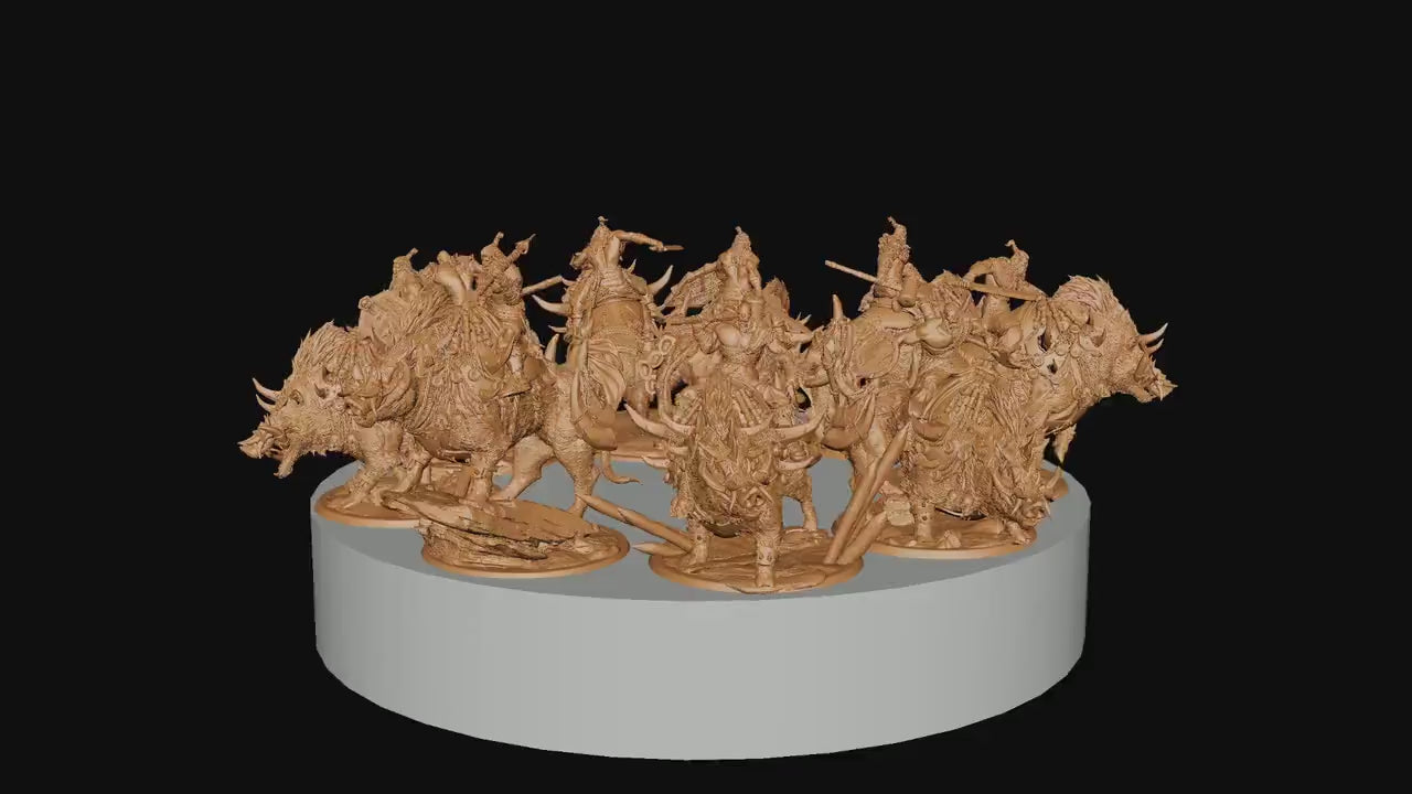 Hog Riders | Aussie 3D Printed Miniatures and Terrain