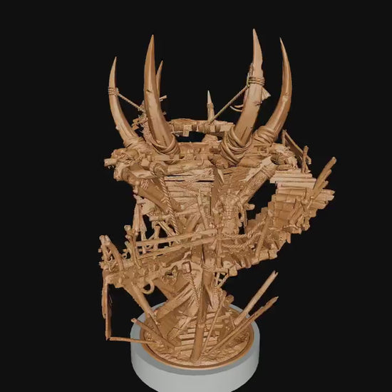 Orc Lookout Tower | Aussie 3D Printed Miniatures and Terrain