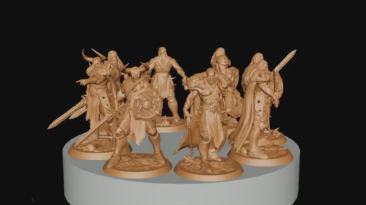 Sword Rangers | Aussie 3D Printed Miniatures and Terrain