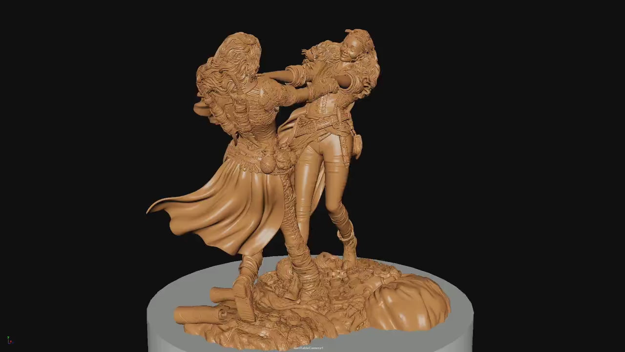 Ode to Joy, Statue | Aussie 3D Printed Miniatures and Terrain