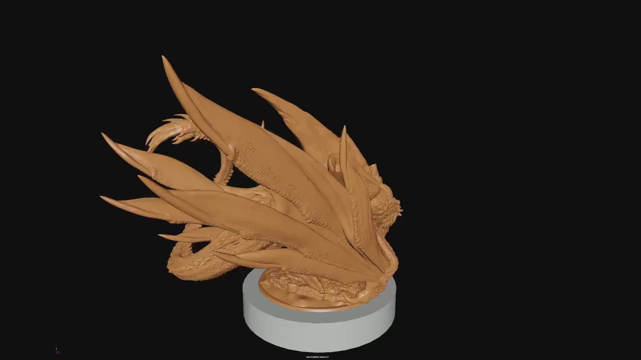 Sand Wyvern | Aussie 3D Printed Miniatures and Terrain