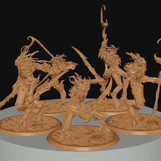 The Treefolk, Pack 1 | Aussie 3D Printed Miniatures and Terrain