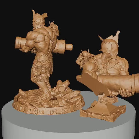 Mortar Ogre | Aussie 3D Printed Miniatures and Terrain