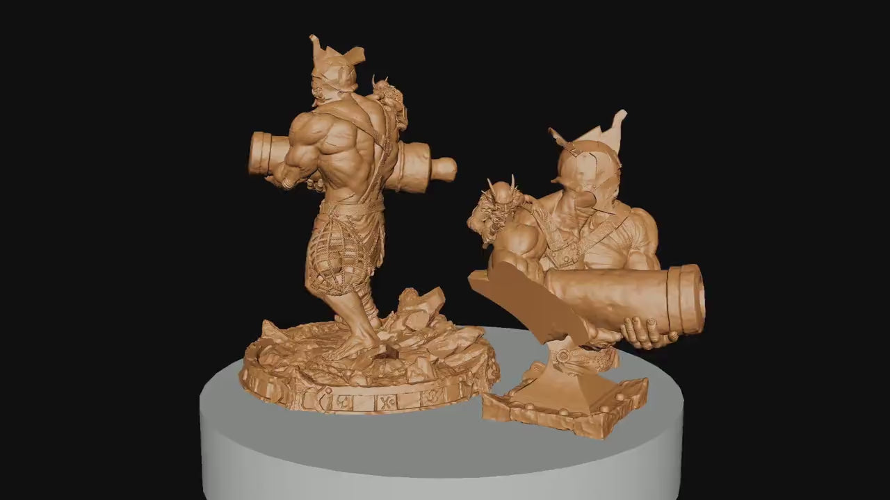 Mortar Ogre | Aussie 3D Printed Miniatures and Terrain