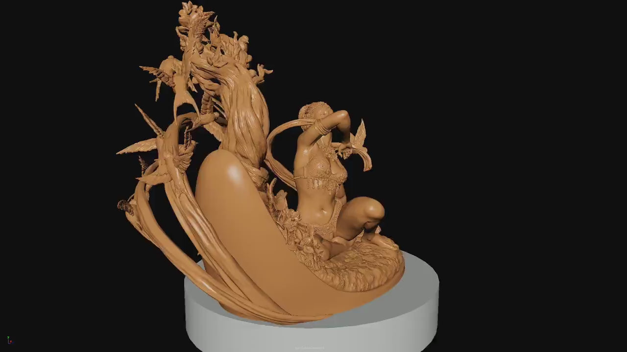 Summer, Statue | Aussie 3D Printed Miniatures and Terrain